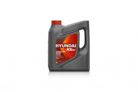 Масло ДВС 5W-30 HYUNDAI бенз, Gasoline G700 SN/GF-6, 4л, п/синт XTeer 1041135