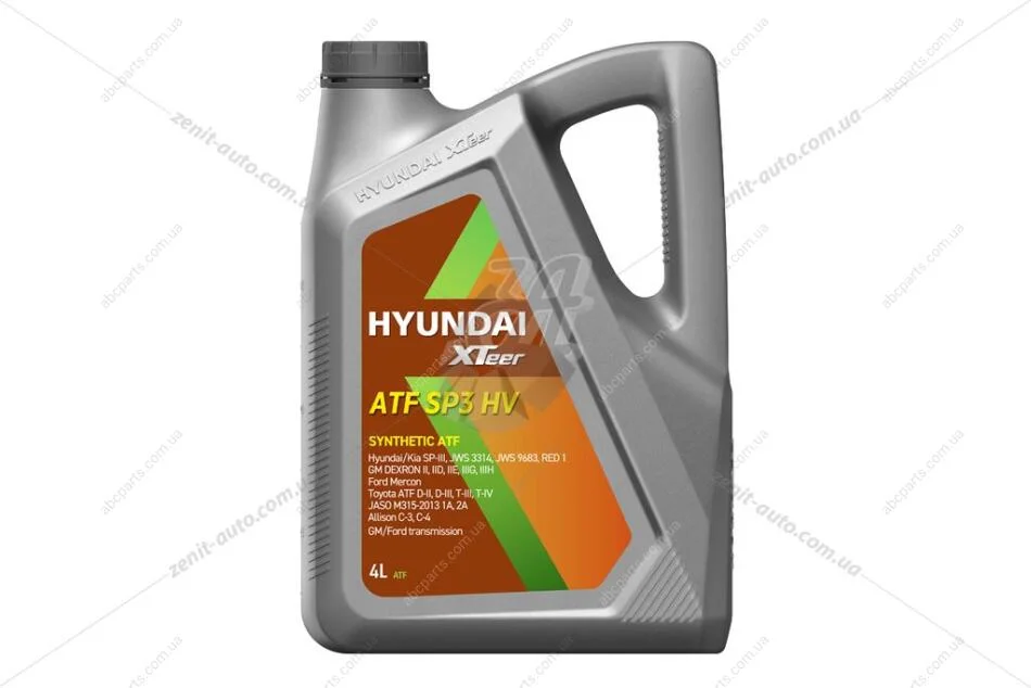 Масло трансмисс. ATF Xteer HYUNDAI SP-3, 4л, синт XTeer 1041415 (фото 1)