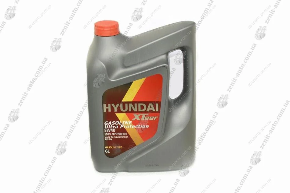 Олива моторна 5W-40 Xteer HYUNDAI бенз, Gasoline Ultra Protection SN, 6л, синт XTeer 1061126 (фото 1)