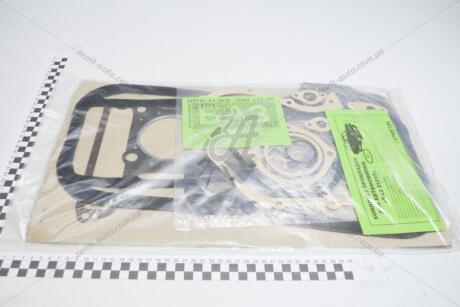 Набор прокладок 21011 ДВС (79) (полный) (ГБЦ БЦМ с гермет) (к-т 19шт) Житомир 00-00000159